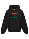 Cotton Jersey Printed Hoodie Sweatshirt Black - GUCCI - BALAAN 1