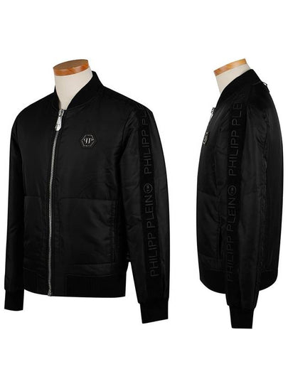 Logo Bomber Jacket Black - PHILIPP PLEIN - BALAAN 2