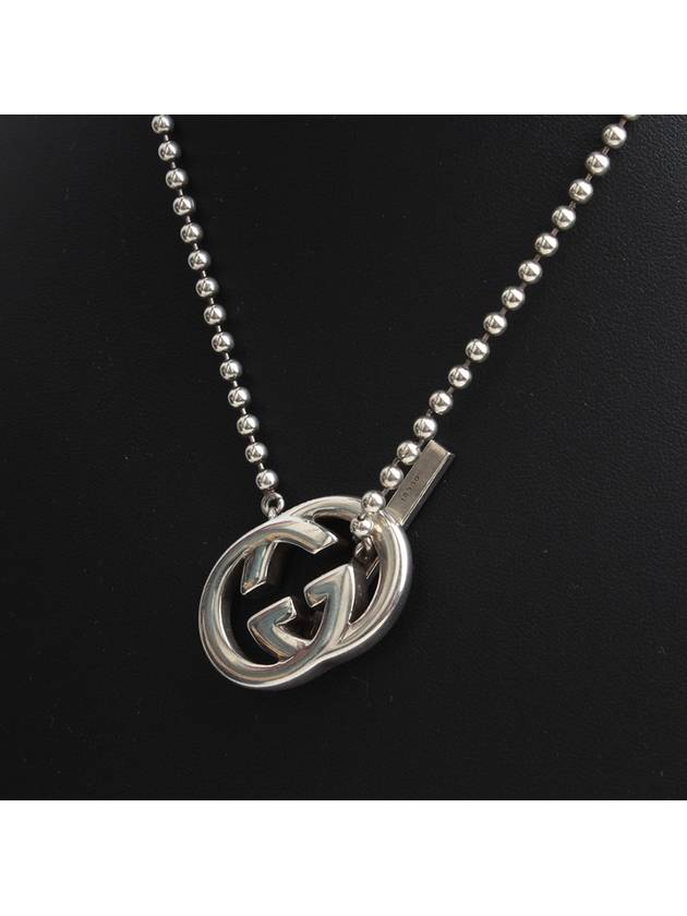 Logo 925 silver necklace - GUCCI - BALAAN 4