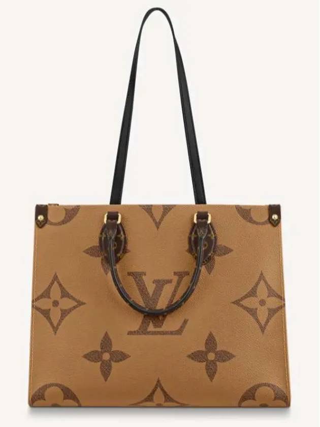 OnTheGo MM Monogram Tote Bag Brown - LOUIS VUITTON - BALAAN 4