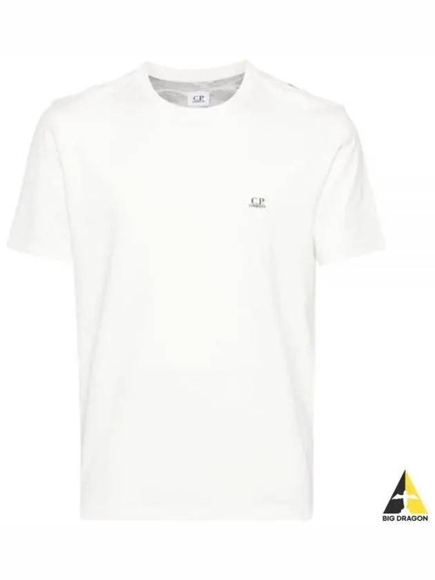 30/1 Jersey Goggle Short Sleeve T-Shirt White - CP COMPANY - BALAAN 2