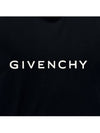 24SS Lettering Logo Short Sleeve TShirt BM716G 001 - GIVENCHY - BALAAN 4