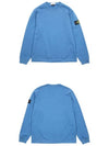 Wappen Patch Crewneck Sweatshirt Blue - STONE ISLAND - BALAAN 5