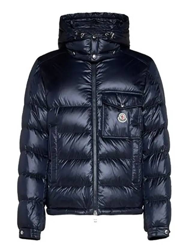 Wollaston Short Down Padding Navy - MONCLER - BALAAN 2