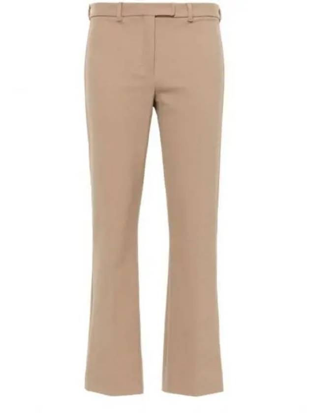 Umanita Cotton Crop Pants Beige - MAX MARA - BALAAN 2