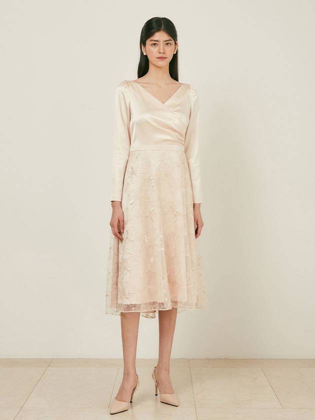 Grace Dress Peach Pink - AME - BALAAN 4