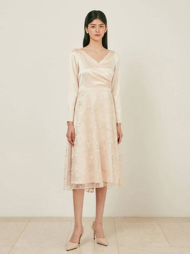 Grace Dress Peach Pink - AME - BALAAN 1