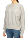 Shard Logo Print Sweatshirt Grey - ISABEL MARANT - BALAAN 5