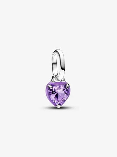 Me Shakra Heart Mini Dangle Charm Purple - PANDORA - BALAAN 1