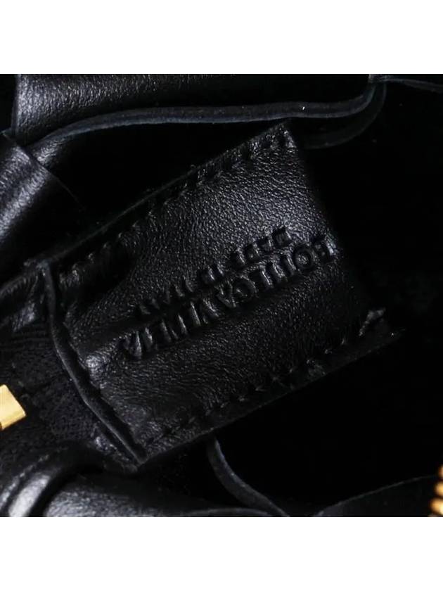 Cassette Intrecciato Mini Shoulder Bag Black - BOTTEGA VENETA - BALAAN 6