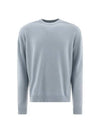 Rick Owens Crew Neck Cashmere Wool Knit RU02D6684WSBR36 - RICK OWENS - BALAAN 1