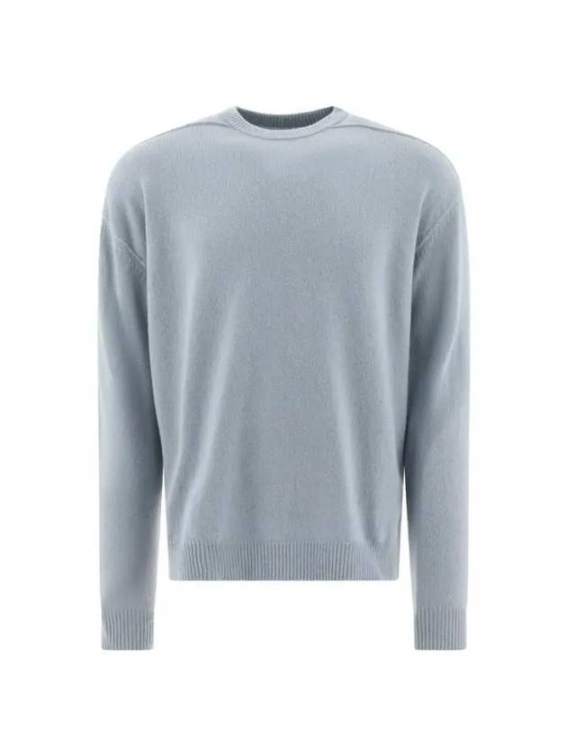 Rick Owens Crew Neck Cashmere Wool Knit RU02D6684WSBR36 - RICK OWENS - BALAAN 1