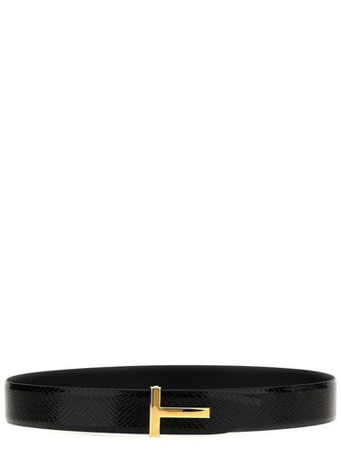 Tom Ford Logo Reversible Belt - TOM FORD - BALAAN 1