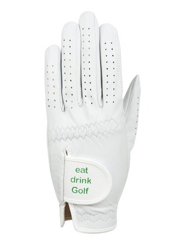 eat drink golf Golf Glove women golf gloves 1pwhite - MILESANDMILESANDMILES - BALAAN 1