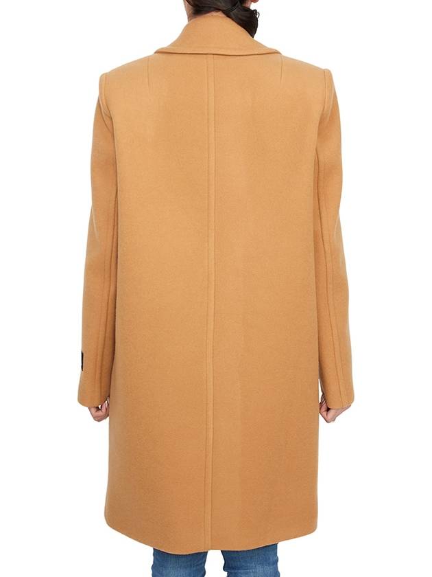 Soft Tailored Breasted Double Coat Beige - PATOU - BALAAN 6