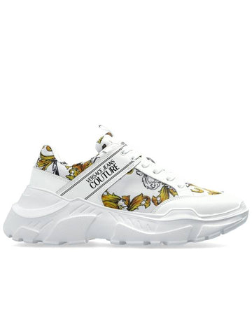 Versace Jeans Couture Sneakers Fondo Speedtrack, Men's, White - VERSACE - BALAAN 1