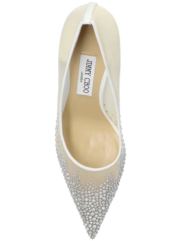 Jimmy Choo Heeled Shoes Love, Women's, White - JIMMY CHOO - BALAAN 6