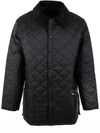 Riddesdale Quilted Jacket Black - BARBOUR - BALAAN 3