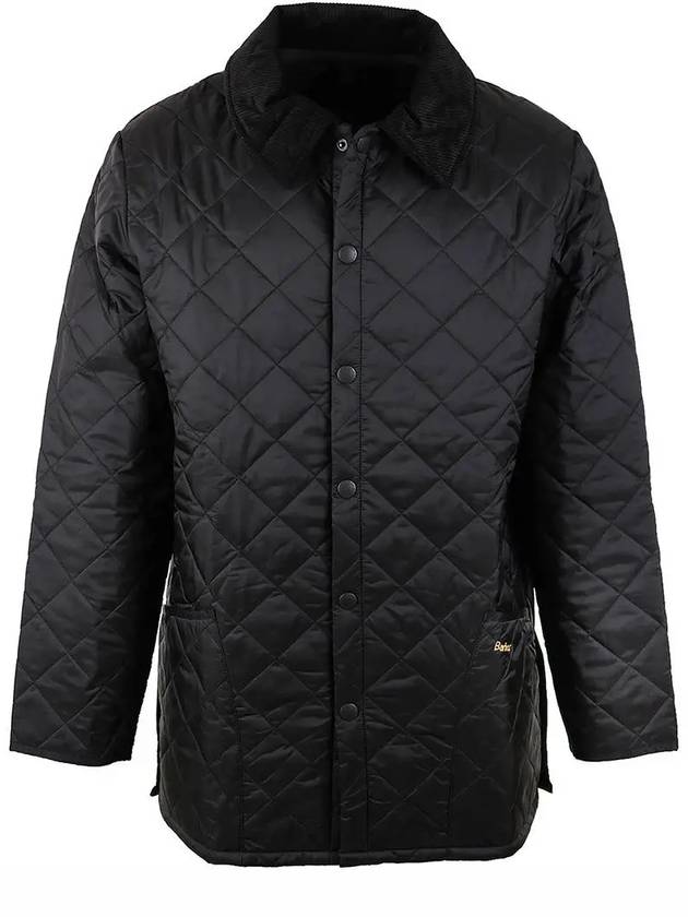 Riddesdale Quilted Jacket Black - BARBOUR - BALAAN 3