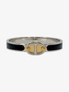 Mini Click Chandal Bracelet Palladium Hardware Noir - HERMES - BALAAN 3