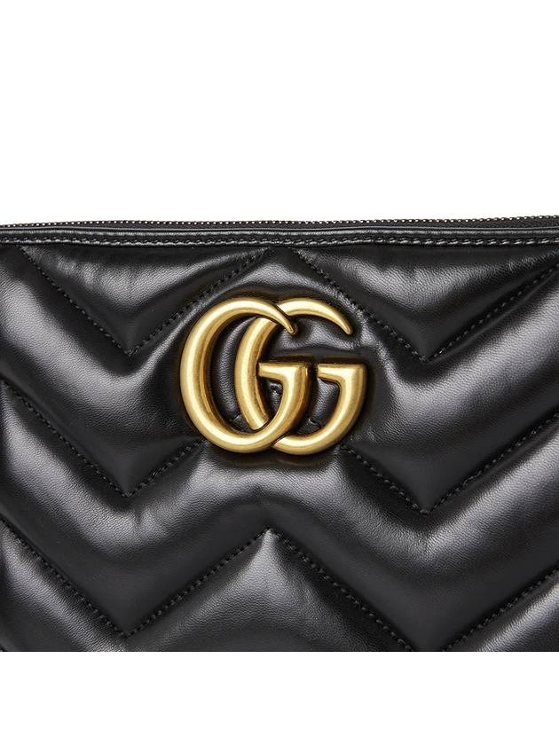 GG Marmont Clutch Bag Black - GUCCI - BALAAN 7