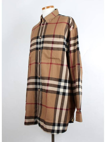 House Check Flannel Shirt XL - BURBERRY - BALAAN 2