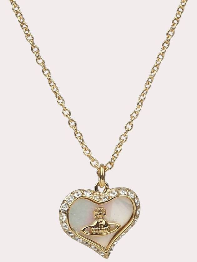 Petra Heart Logo Necklace Gold - VIVIENNE WESTWOOD - BALAAN 2