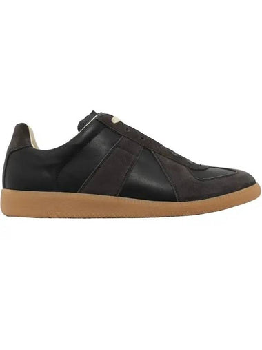 Replica Low Top Sneakers Black Brown - MAISON MARGIELA - BALAAN 1