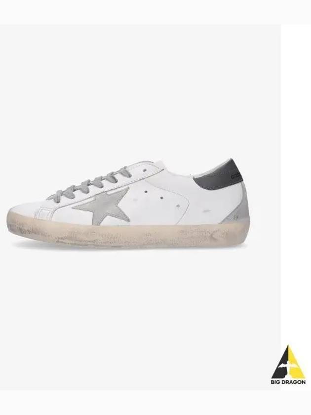 Superstar Grey Tab Low Top Sneakers White - GOLDEN GOOSE - BALAAN 2