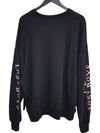 Lee MKCRW LOB BLK Lost Boy Sweatshirt Black RI - AMI - BALAAN 4