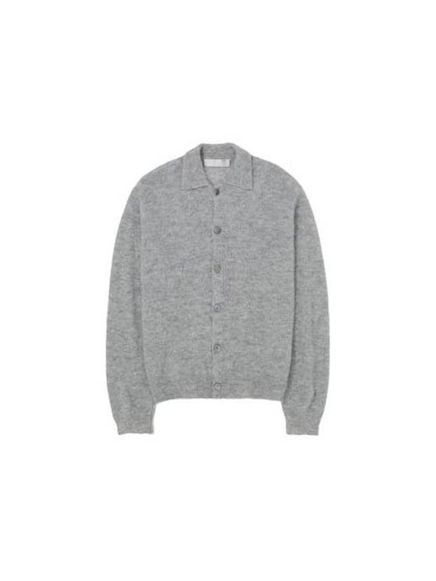 Evening Polo Cardigan Dust Melange - OUR LEGACY - BALAAN 2