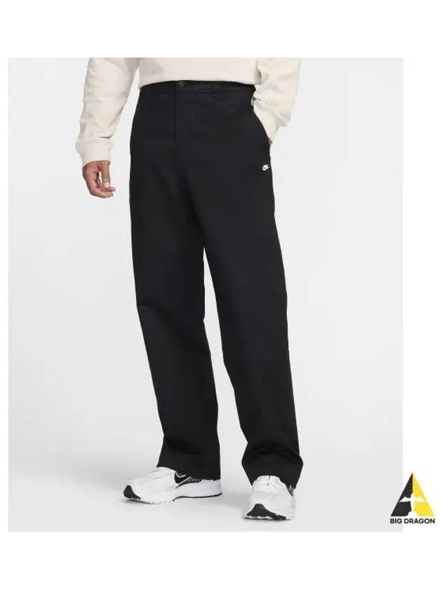 El Chino Cotton Pants M Black White HJ6825 010 - NIKE - BALAAN 1