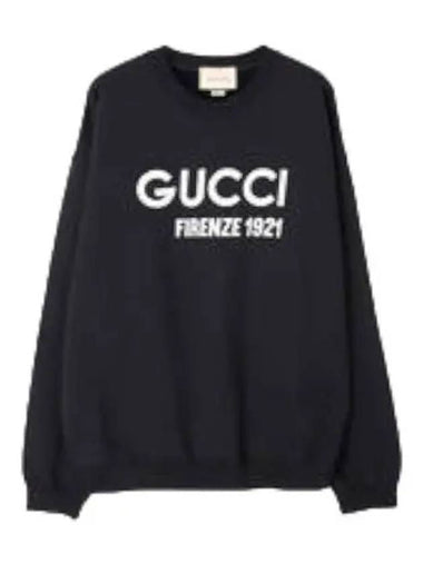 Logo embroidered sweatshirt - GUCCI - BALAAN 1