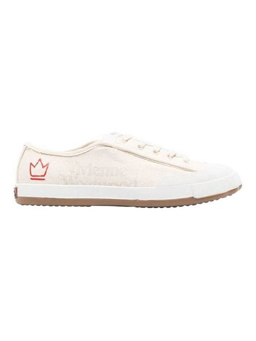 Men's Animal Gym Low Top Sneakers Natural - VIVIENNE WESTWOOD - BALAAN 1