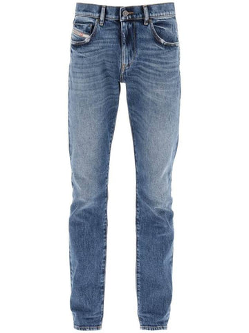 Men's 2019 D-Strukt 09f16 Jeans Blue - DIESEL - BALAAN 1