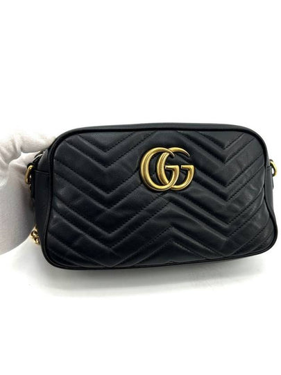 GG Marmont Matelasse Small Cross Bag 447632 - GUCCI - BALAAN 2