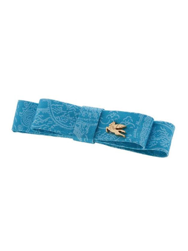 Paisley Pegasus Logo Hairpin Blue - ETRO - BALAAN 1