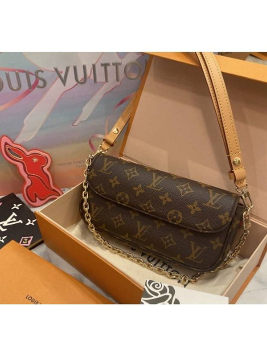 Monogram Wallet On Chain Ivy Shoulder Bag M81911 Crossbody - LOUIS VUITTON - BALAAN 1