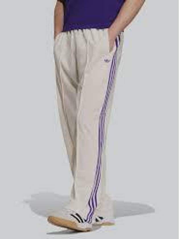 Zipper Pocket Regular Fit Track Pants Wonder White - ADIDAS - BALAAN 2