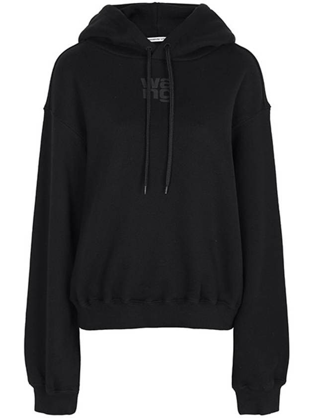 T B Hooded Sweatshirt 4CC3242101 001 - ALEXANDER WANG - BALAAN 2