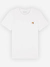 Fox Head Patch Regular Short Sleeve T-Shirt White - MAISON KITSUNE - BALAAN 5