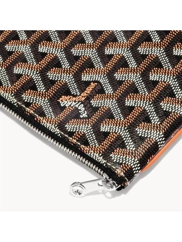 Senna MM Clutch Bag Black Tan - GOYARD - BALAAN 3