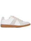 Replica Calfskin Low Top Sneakers White - MAISON MARGIELA - BALAAN 3