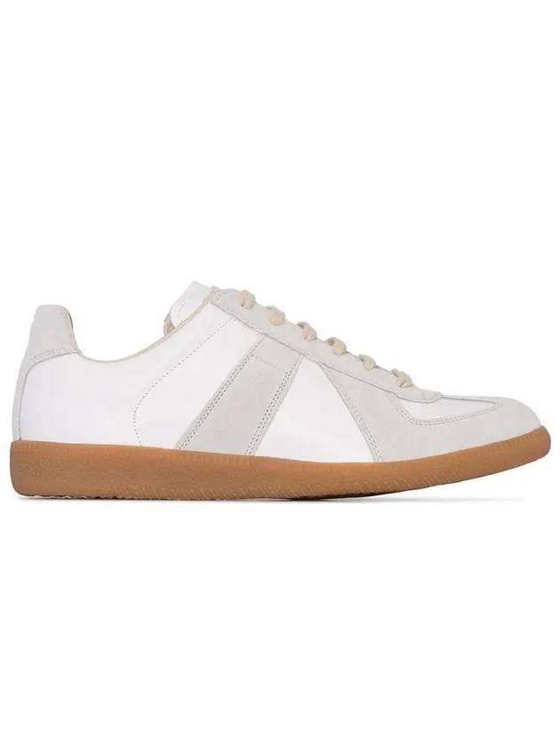 Replica Calfskin Low Top Sneakers White - MAISON MARGIELA - BALAAN 3