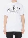 Logo short sleeve t shirt white men UTK0158PJY002N 01 - PHILIPP PLEIN - BALAAN 3