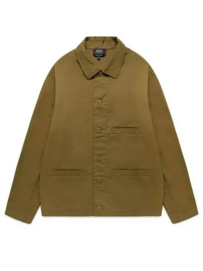 Vianney Shirt Jacket Tobacco - A.P.C. - BALAAN 2