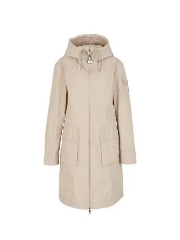 LAERTE hooded jacket 1C00019 549P3 20J beige 1059244 - MONCLER - BALAAN 1