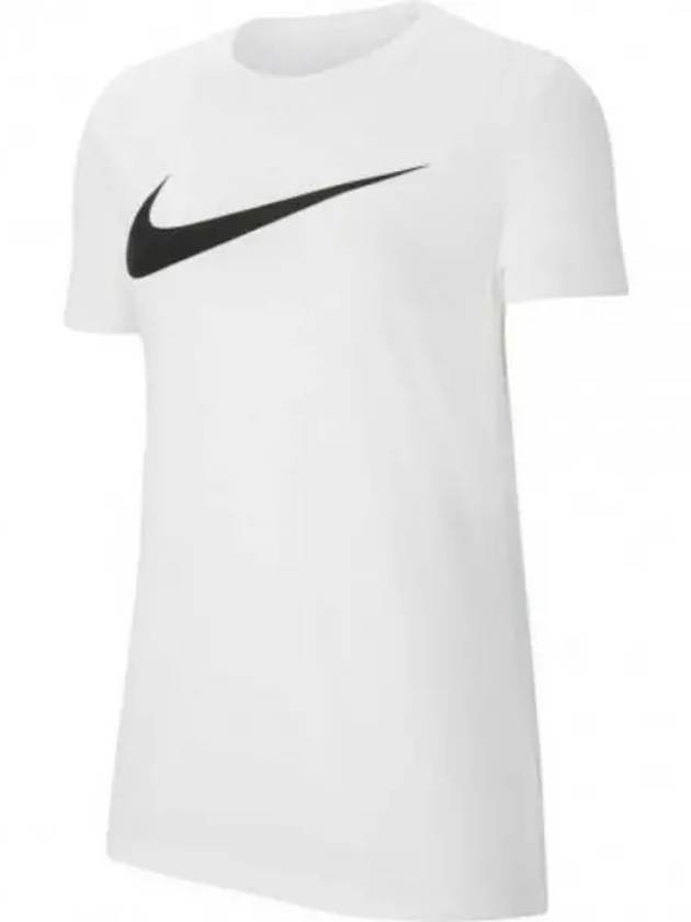 Women's Dri-Fit Park 20 Short Sleeve T-Shirt White - NIKE - BALAAN 2