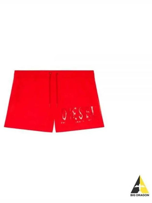 Mario 34 Swim Shorts Red - DIESEL - BALAAN 2