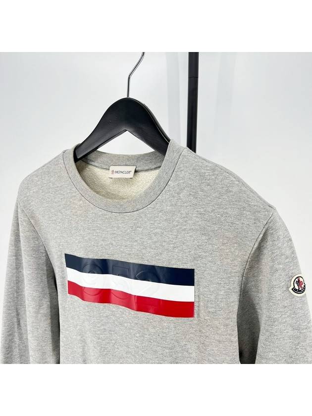 Long sleeve sweatshirt gray size S - MONCLER - BALAAN 3